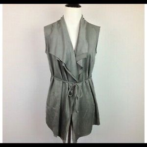 Katherine Barclay Suede Vest
